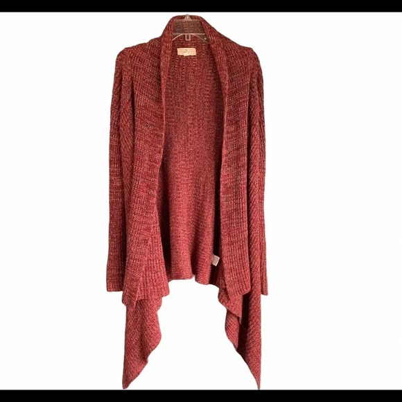 Pink Republic Marled Open Front Sweater Cardigan - Picture 1 of 8